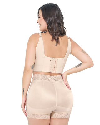 Short Modelador de Cintura Alta | FU139 - CintasMariaE