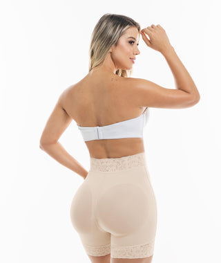 Short Modelador Realce Glúteo Invisível Sem Costuras | FU143 - CintasMariaE