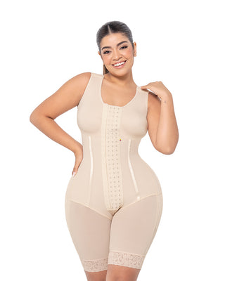 Cinta Modeladora Ampulheta de Comprimento Médio em Powernet | RA001 - CintasMariaE