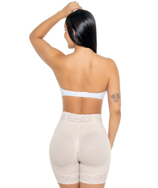 Short Modelador Realce Glúteo Invisível Sem Costuras | FU143 - CintasMariaE