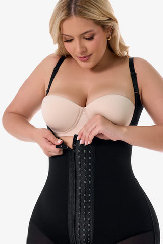 Cinta bermuda corpo inteiro sem busto empina bumbum | CN152ST - CintasMariaE