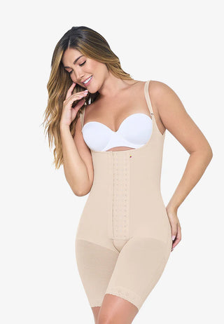 Cinta modeladora meia coxa – uso diário e pós-cirúrgico | 182ST - CintasMariaE