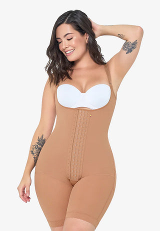 Cinta modeladora meia coxa – uso diário e pós-cirúrgico | 182ST - CintasMariaE