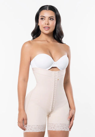 Short Modelador Levanta Glúteos | Cintura Alta | Ref. FC304 - CintasMariaE