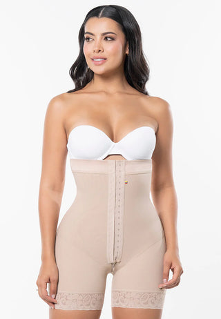 Short Modelador Levanta Glúteos | Cintura Alta | Ref. FC304 - CintasMariaE