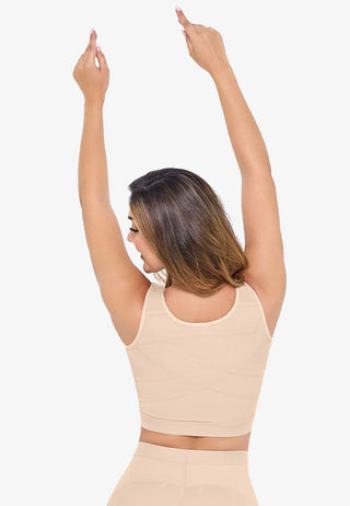 Sutiã Pós-Cirúrgico com Suporte de Postura e Molde Anatômico I SU123ST - CintasMariaE