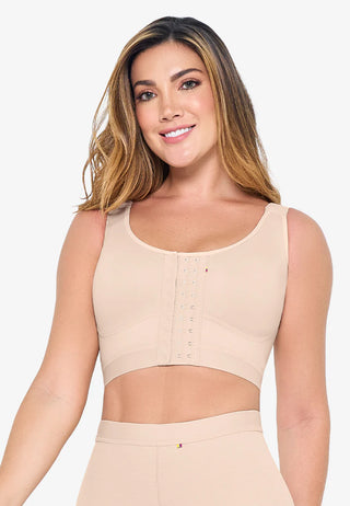 Sutiã Pós-Cirúrgico com Suporte de Postura e Molde Anatômico I SU123ST - CintasMariaE