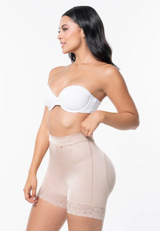 Short modelador levanta glúteos para realçar os quadris | Ref FU100