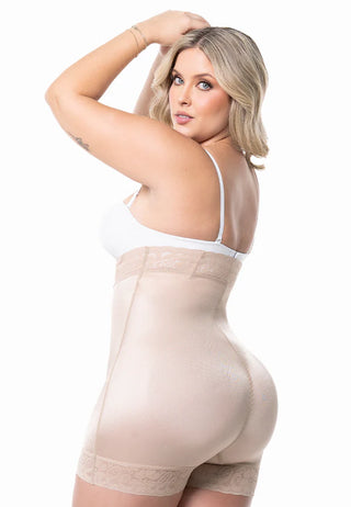 Short modelador cintura alta | (shr-140st) - CintasMariaE
