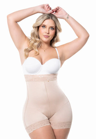 Short modelador cintura alta | (shr-140st) - CintasMariaE