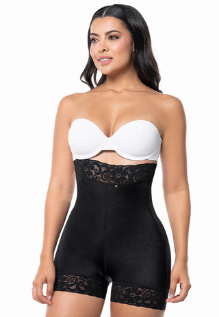 Short modelador cintura alta | (shr-140st) - CintasMariaE