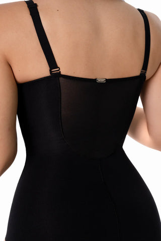 Body Modelador Loto: Controle Abdominal e Glúteos Sem Costura - CintasMariaE