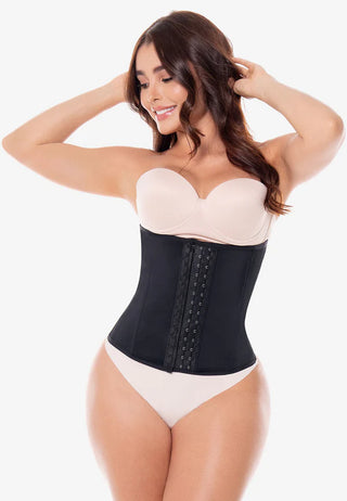 Corset - Rubi - Espartilho Látex para Figuras Padrão a Semi-Ampulheta