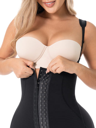 Cinta Modeladora Bermuda Sem Busto MariaE na cor Preto – foto do produto. Empina o Bumbum. Ref. CN136SR