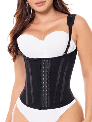 Corset Colete com Barbatanas – Afina a Cintura e Compressão Forte | CR008ST