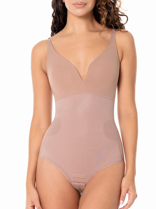 Body Modelador Loto: Controle Abdominal e Glúteos Sem Costura