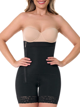 Cinta Modeladora Strapless Sem Busto MariaE na cor Preto – foto do produto. Empina o Bumbum. Ref. CN143ST