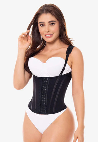 Colete Corset - Ambar - Espartilho Para Figuras Padrão a Semi-Ampulheta