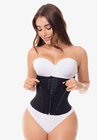 Corset - Circon - Espartilho Afina Cintura Com 15 Barbatanas Para Figuras Tipo Ampulheta