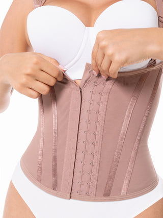 Corset Colete com Barbatanas – Afina a Cintura e Compressão Forte | CR008ST