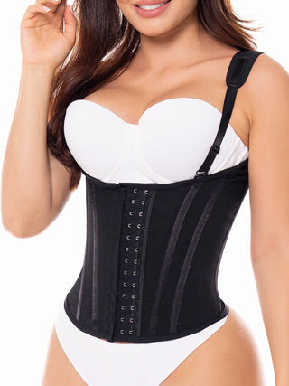 Corset Colete com Barbatanas – Afina a Cintura e Compressão Forte | CR008ST