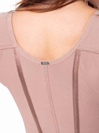Corset Colete com Barbatanas – Afina a Cintura e Compressão Forte | CR008ST
